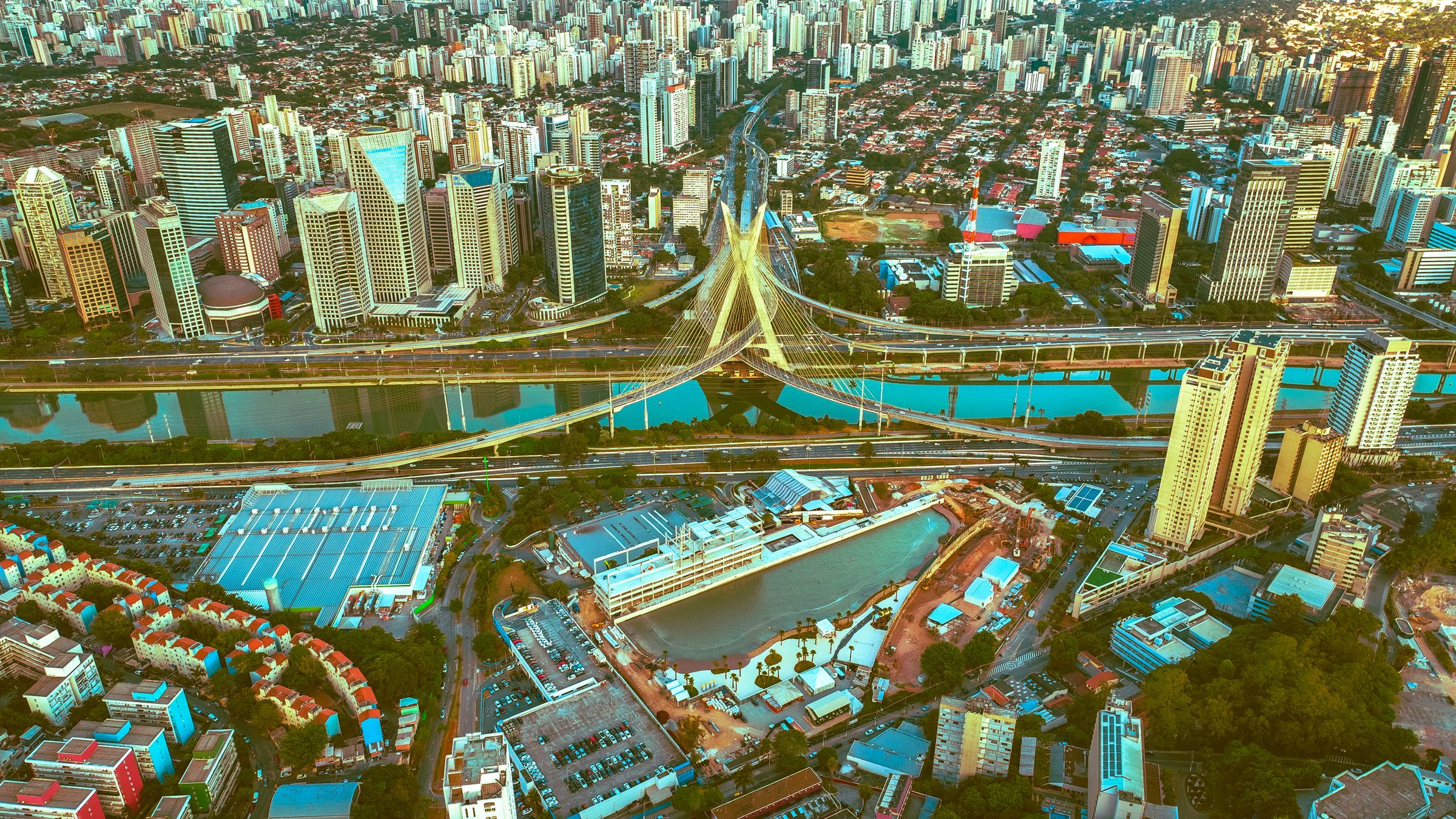 São Paulo skyline, Brazil